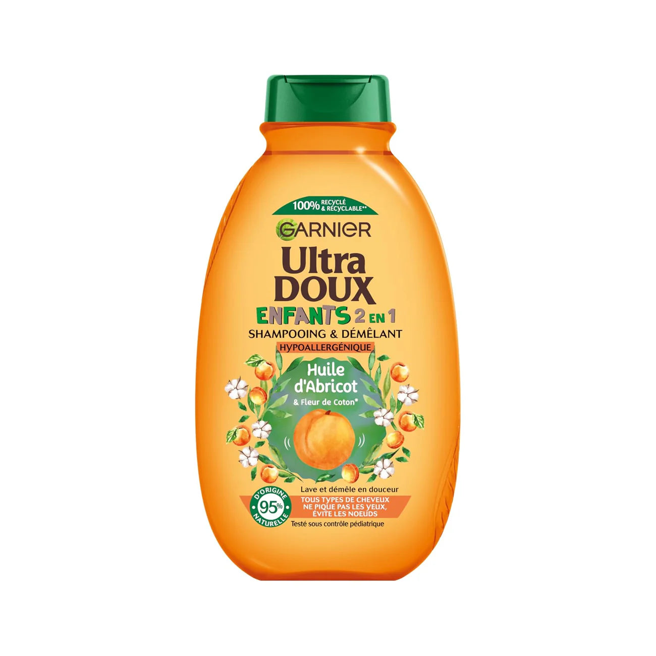 Garnier Ultra Doux - Children - with Apricot and Cotton Flower - Shampoo 2 in 1