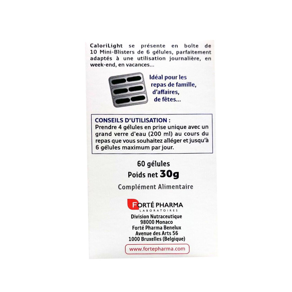 CALORI LIGHT 60 GELULES