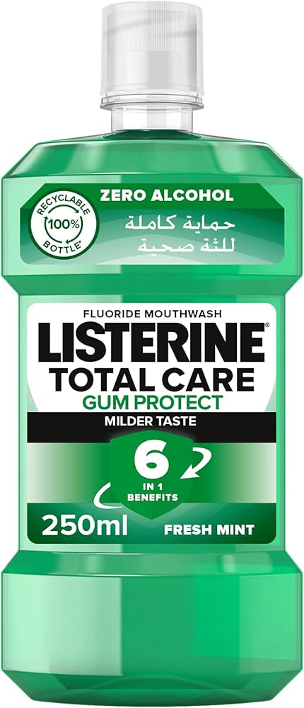 Listerine Gum Protect Mouthwash 250 ml Fresh Mint-3