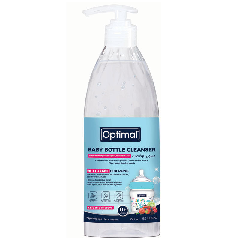 Optimal Baby Bottle Cleanser 750 ml Fragrance Free-1