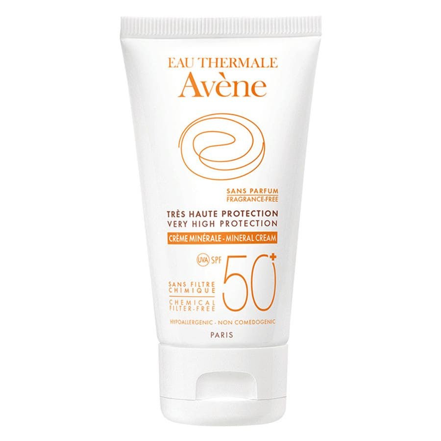 Avene Crème Minérale SPF50+ For Intolerant Skin Fragrance-Free 50ml-1