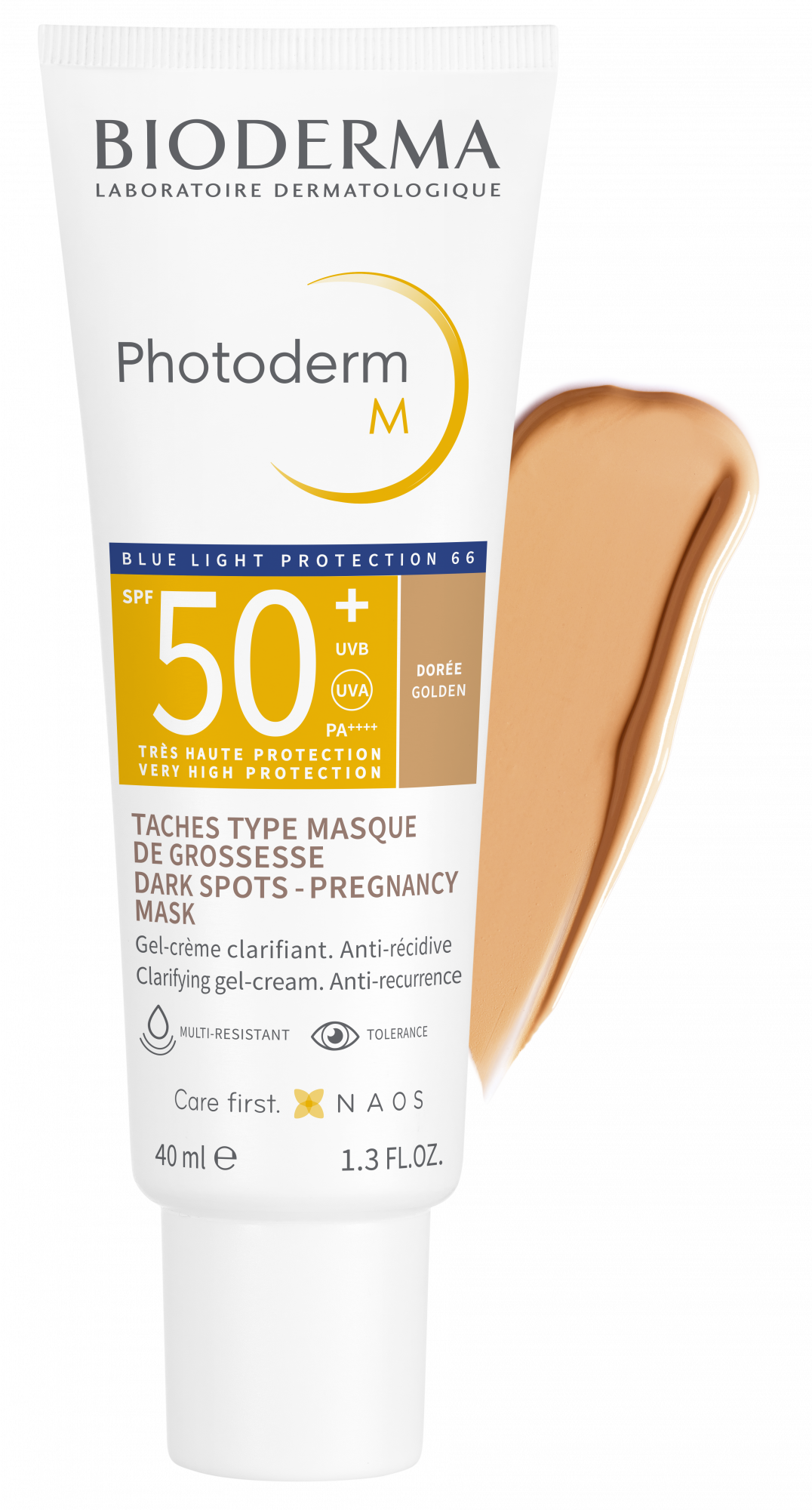 Bioderma Photoderm M Tinted Gel-Cream SPF 50+ 40 ml Golden-1