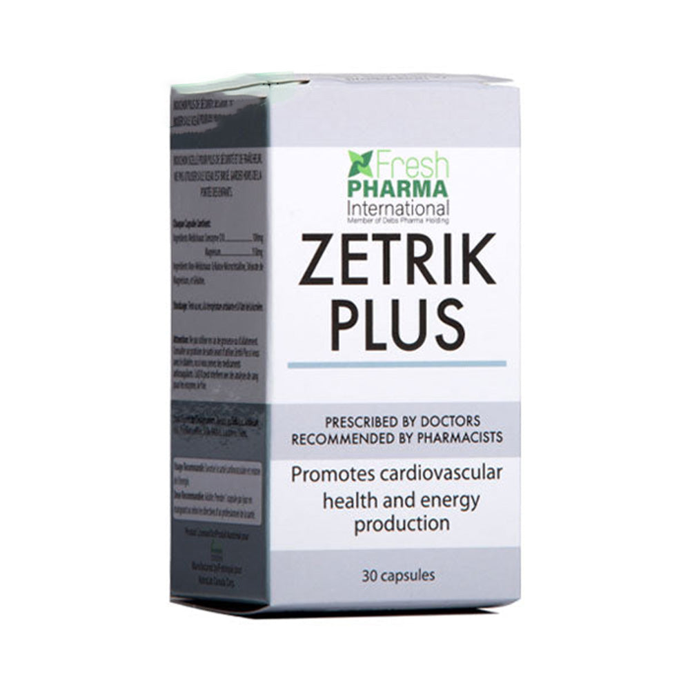 Zetrik Plus 30 Capsules Coenzyme Q10 Magnesium Supplement-2