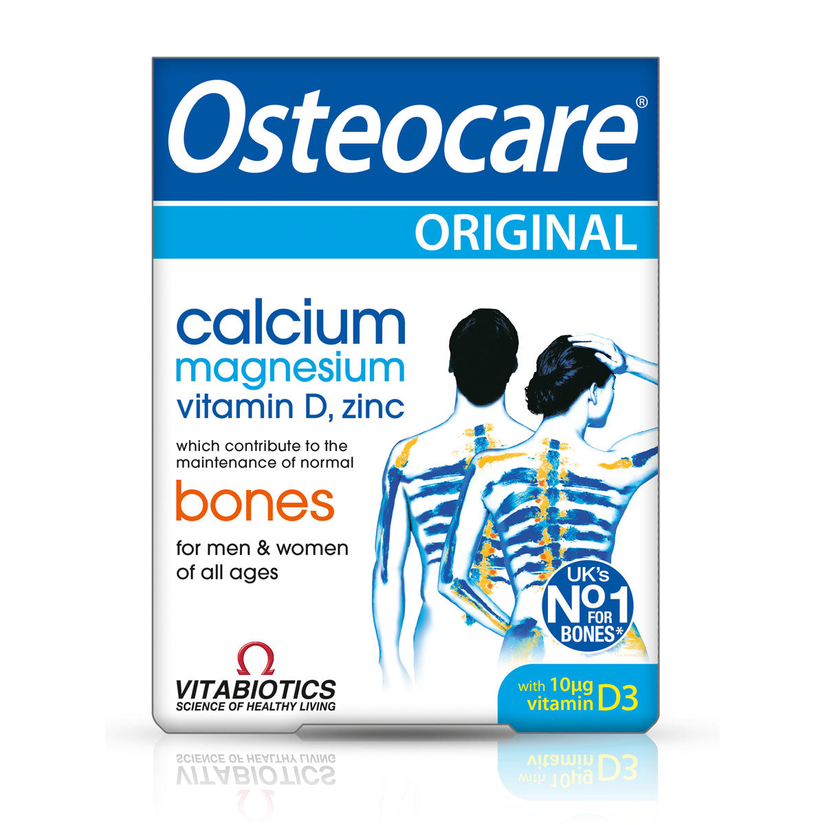 Osteocare Original – Calcium & Vitamin D3 Bone Health Tablets-1