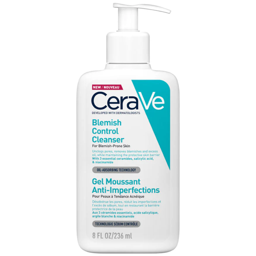 CeraVe Blemish Control Gel-to-Foam Facial Cleanser 236 ml