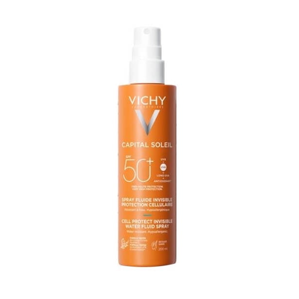 Vichy Capital Soleil Invisible Fluid Sunscreen Spray SPF50+ 200ml-1