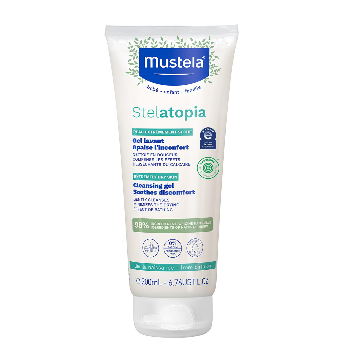 Mustela Stelatopia Cleansing Gel 200ml-1