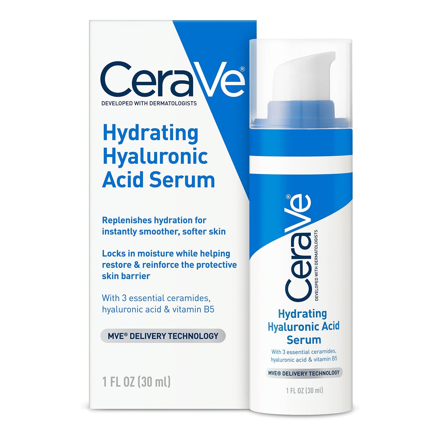 CeraVe Hydrating Hyaluronic Acid Serum 30 mL-1