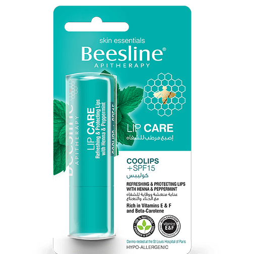 Beesline Lip Care Coolips SPF 15 Lip Balm 4g Moisturizing Protection-1