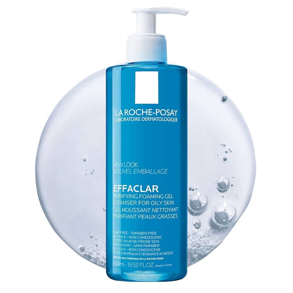 Effaclar Gel Moussant Purifiant 400ml Purifying Foaming Gel Cleanser-1