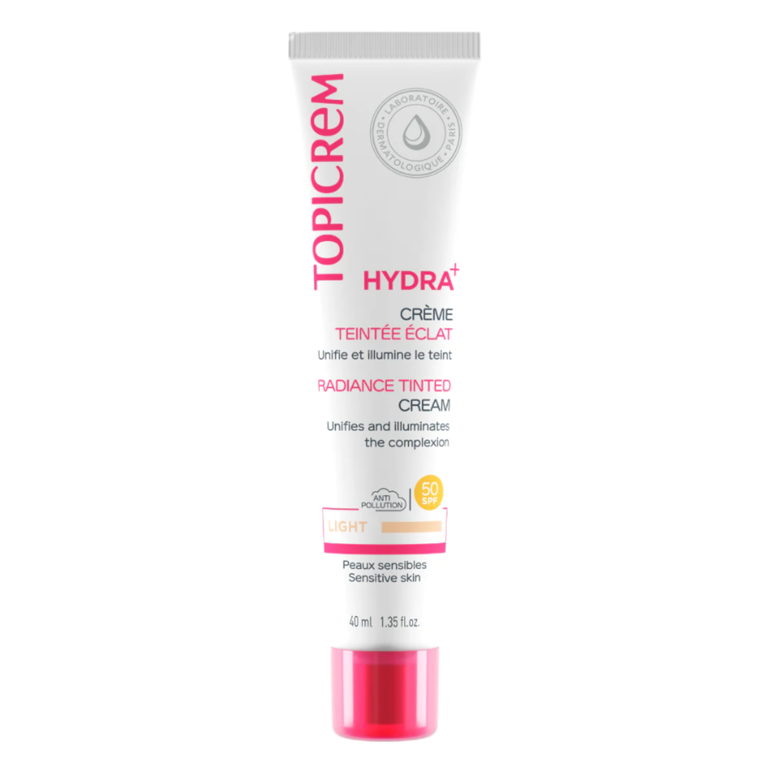 Topicrem Hydra+ Radiance Tinted Cream SPF50 Light 40 ml-2