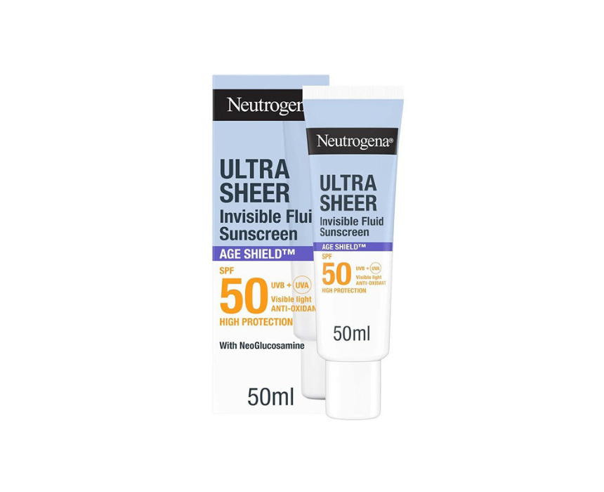 Neutrogena Ultra Sheer Fluid Age Shield Face SPF50 50ml