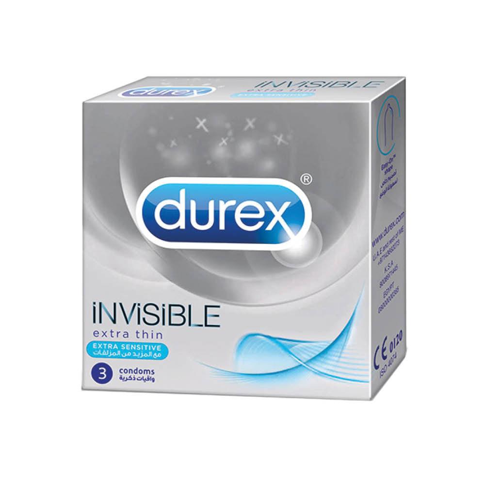 DUREX INVISIBLE EXTRA THIN 3 PCS