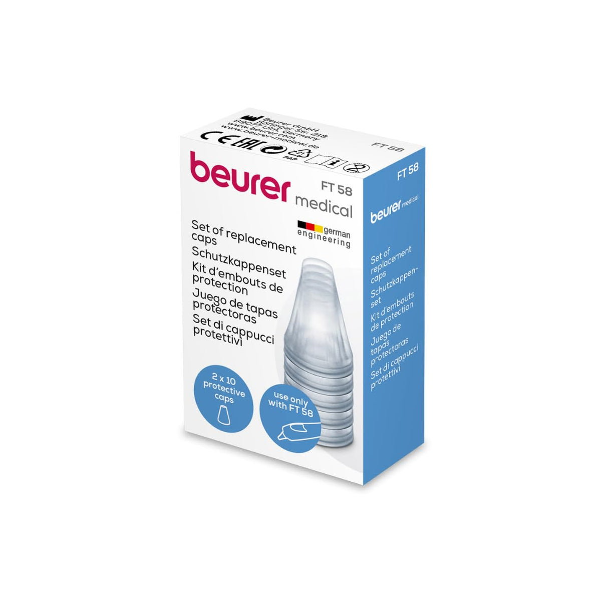 Beurer FT 58 Protective Caps