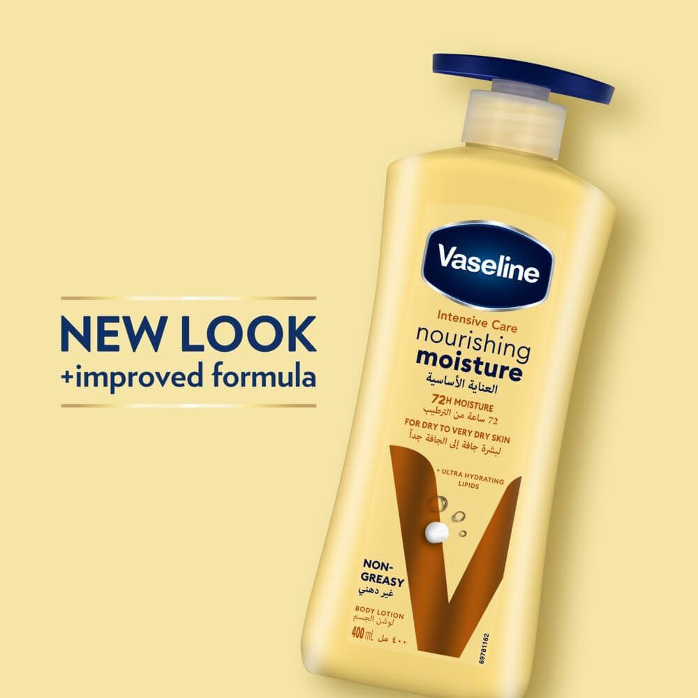 VASELINE NOURISHING MOISTURE 400ML