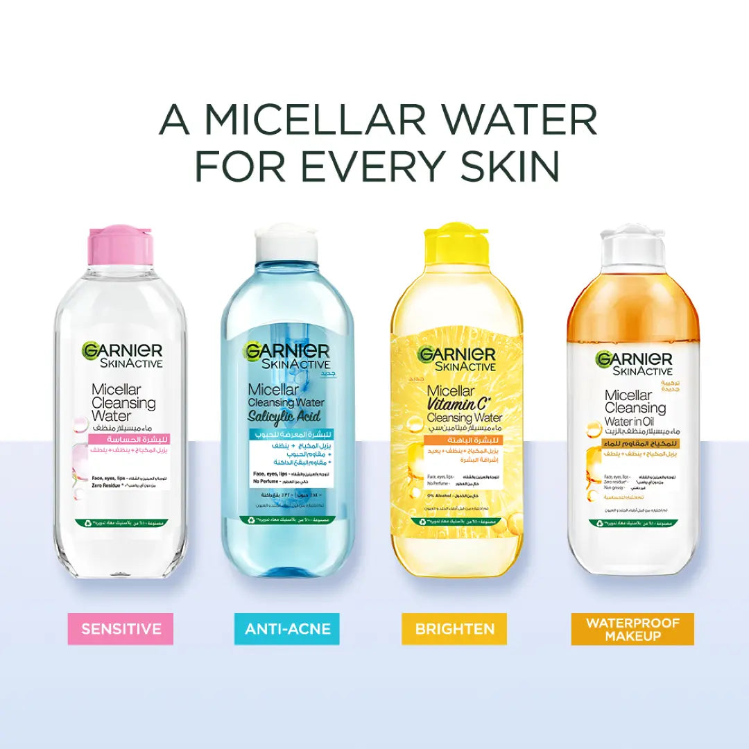 Garnier Micellar Cleansing Water 700ml For Sensitive Skin Makeup Removal-7