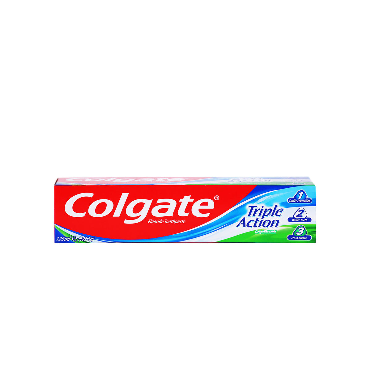 COLGATE TRIPLE ACTION 125ML + EC FREE
