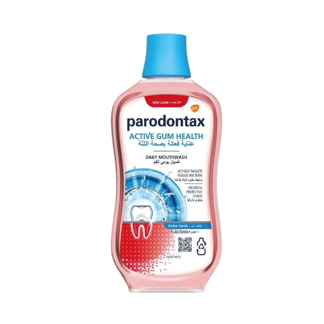 Parodontax Mouthwash Extra Fresh 500ml Alcohol-Free Gum Care
