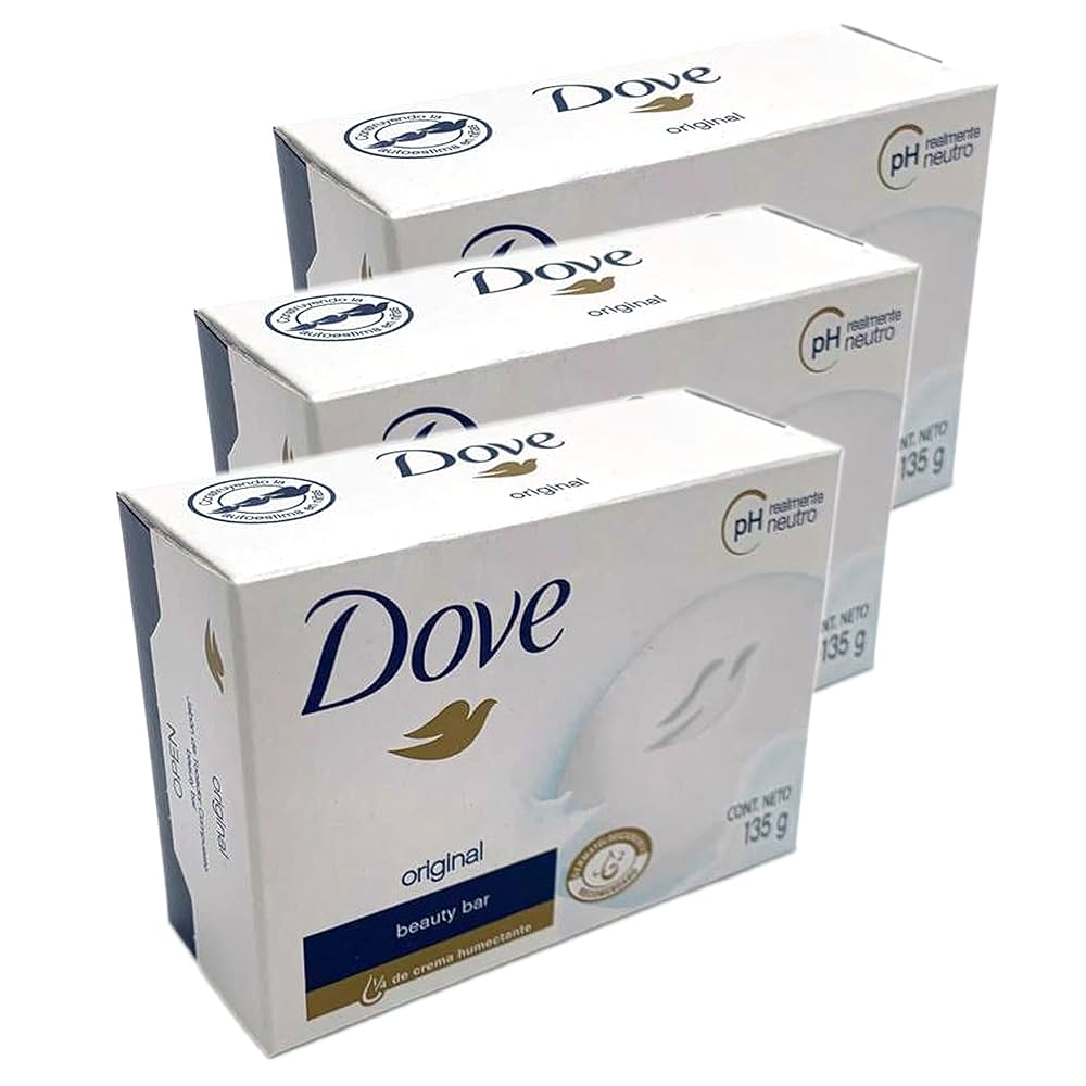 Dove Original Beauty Bar 3.75 Oz 6-Pack Moisturizing Soap-3