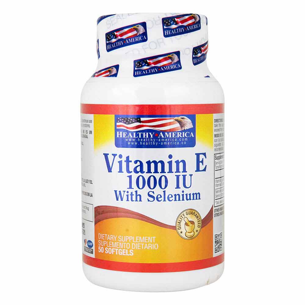 VITAMIN-E 1000IU HEALTHY-AMERICA 50 SOFTGELS