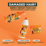 Garnier Ultra Doux Hair Food Papaya Shampoo For Damaged Hair 350ml-7