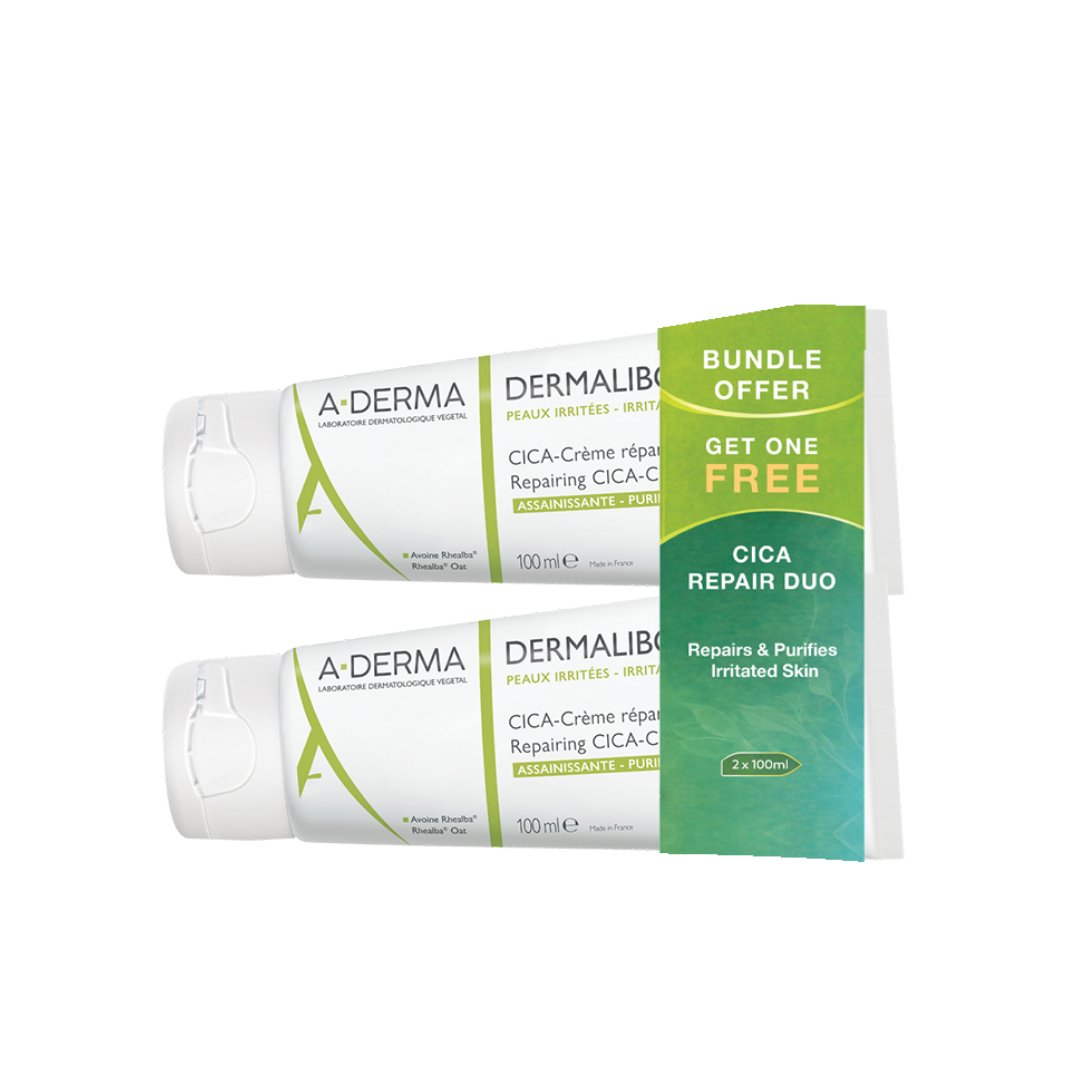 Aderma Dermalibour + Cica-Creme 50ml Buy 1 Get 1