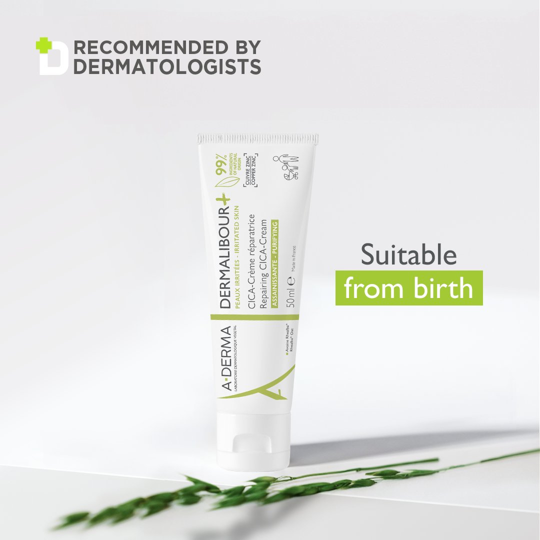 Aderma Dermalibour + Cica-Creme 50ml Buy 1 Get 1