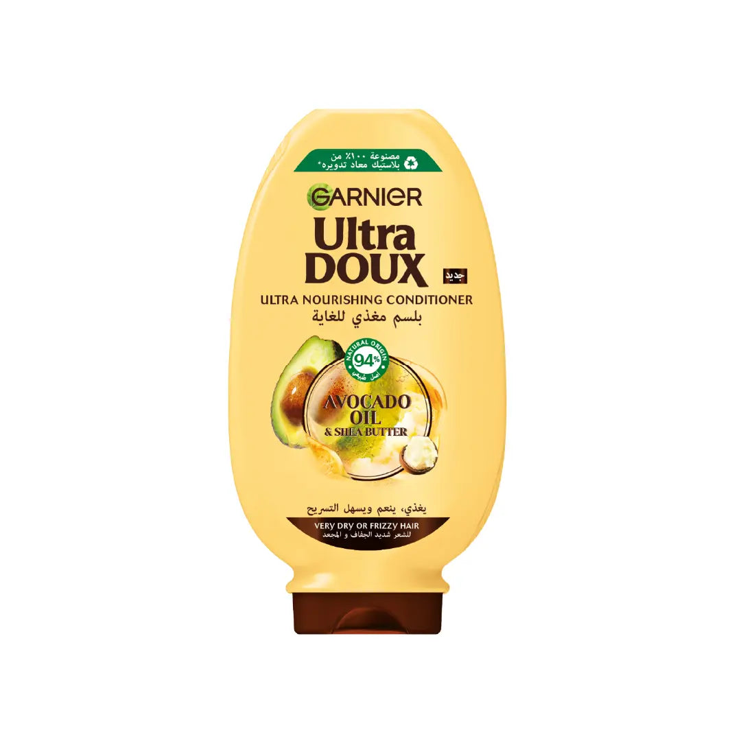 Garnier Ultra Doux Conditioner Avocado Oil Shea Butter 200ml For Dry Hair-1