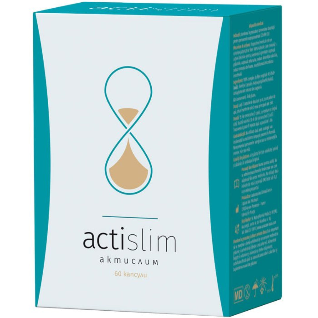 Acti Slim 60 Tablets Weight Loss Supplement With Acti Ball Plus Fiber Complex-1