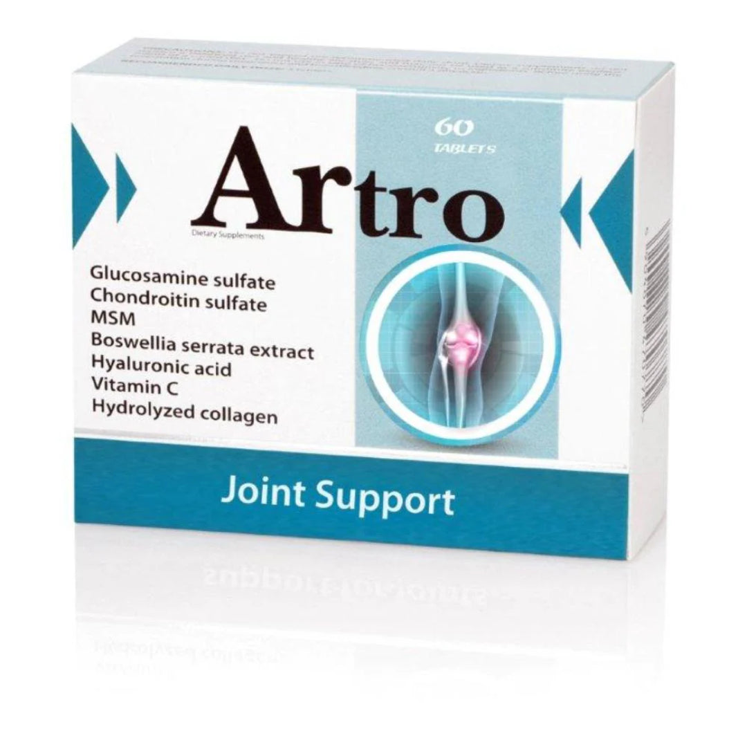 Artro 60 Tablets Joint Support Supplement With Glucosamine And Collagen-1