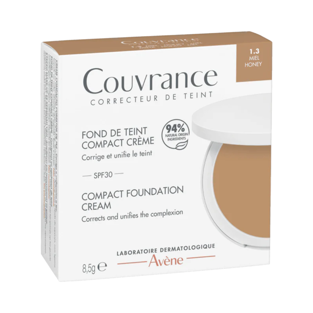 Avène Couvrance Compact Foundation Cream SPF30 1.3 Honey
