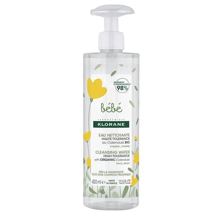 Klorane Bebe Eau Nettoyante 400Ml