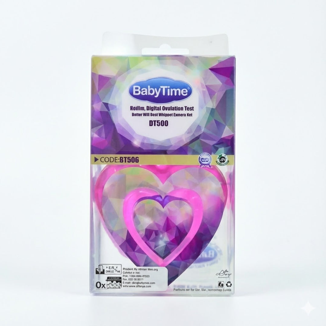 Babytime BT506 Protective Case With Pacifier For 0-6 Months, Orthodontic Silicone