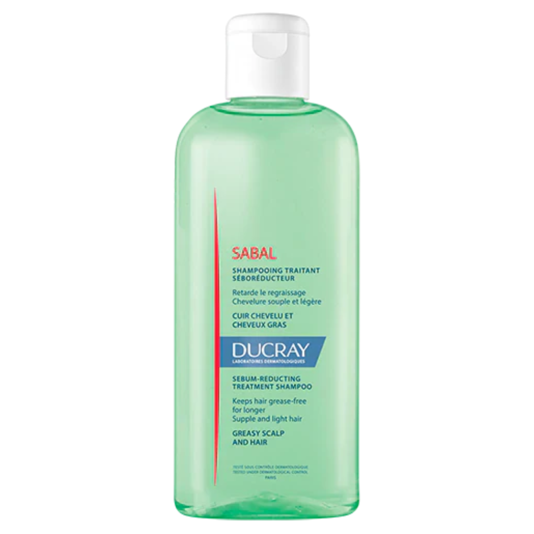 Ducray Sabal Sebum-Regulating Treatment Shampoo 200ml For Oily Hair