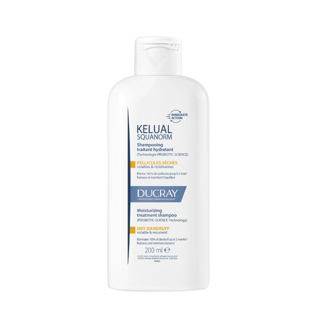 Ducray Squanorm Treatment Shampoo For Dry Dandruff 200ml