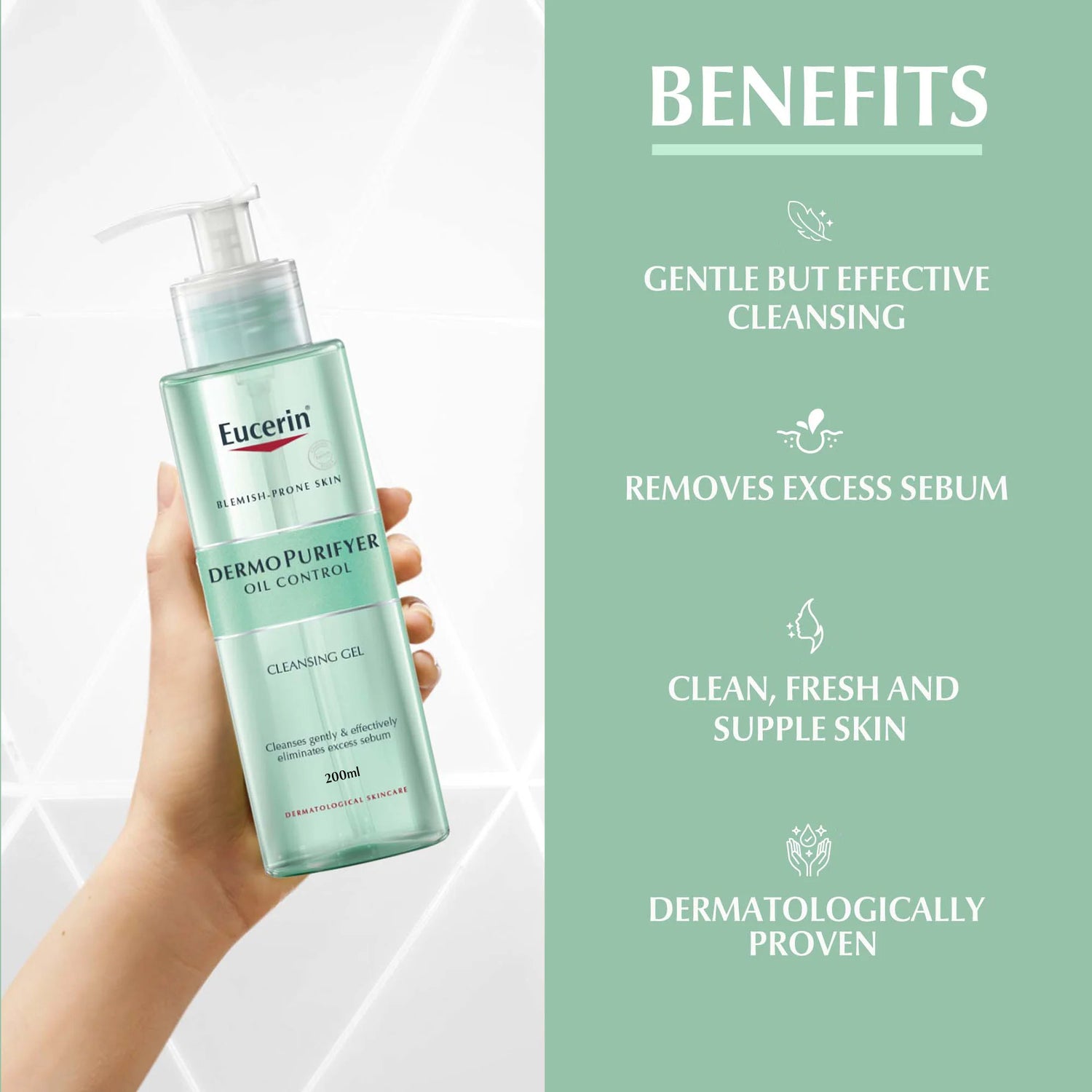Eucerin Dermopurifyer Oil Control Cleansing Gel