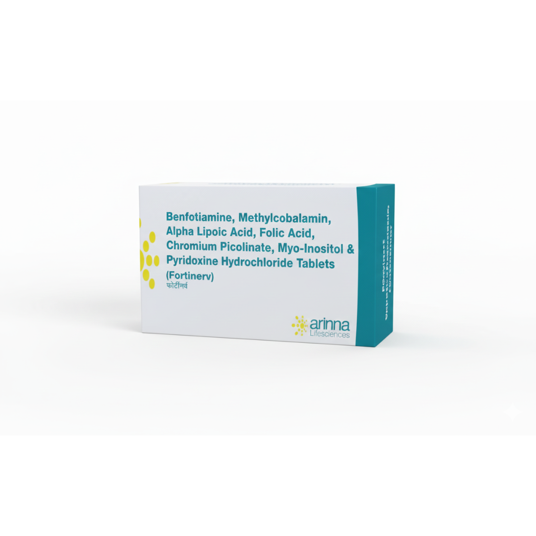 Fortinerv Tablet 10 Mg - 10 Tablets Nerve Support Supplement-1