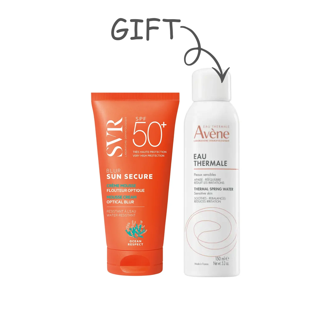 SVR Sun Secure Blur Teinte SPF50+ with Avene Thermal Spring Water Free
