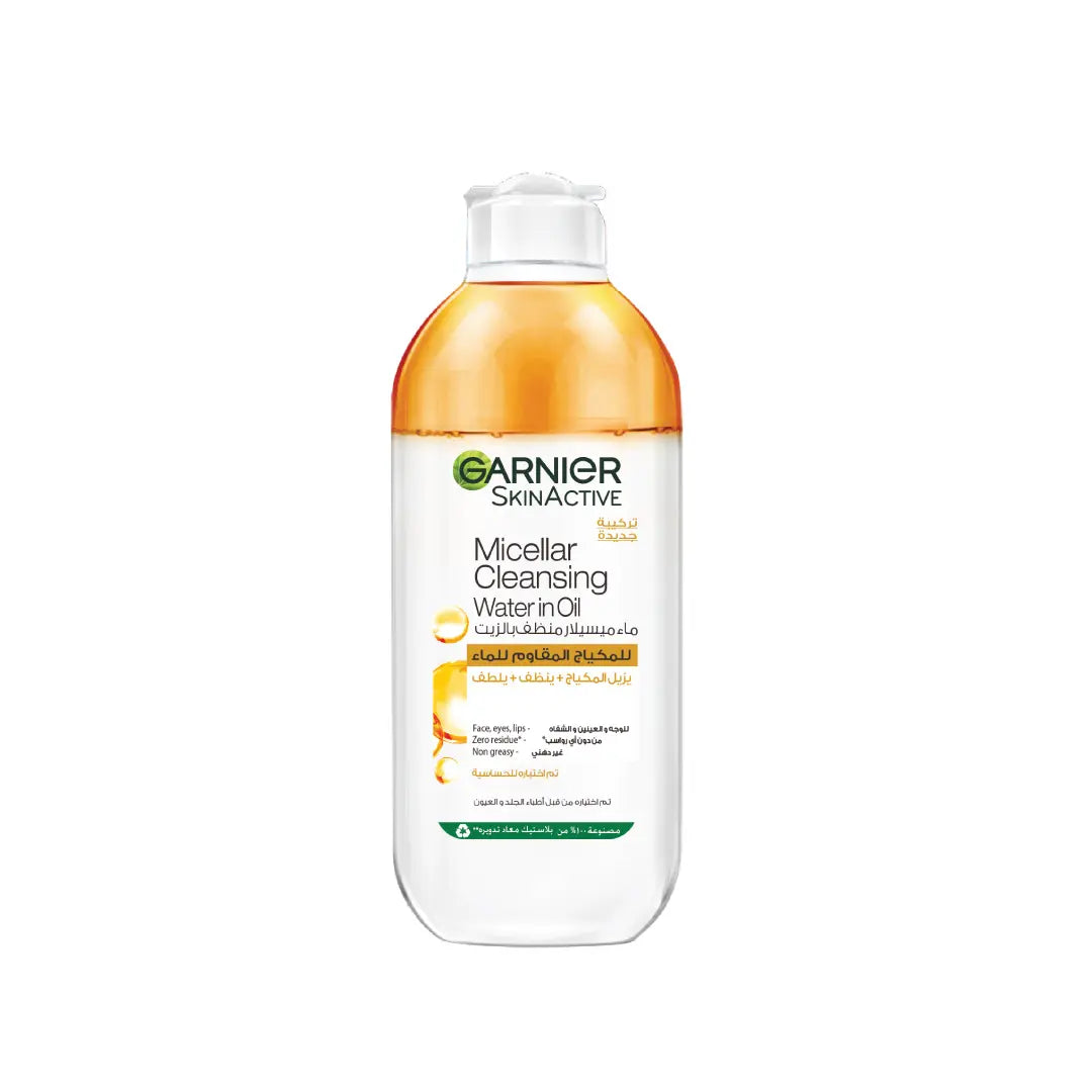 Garnier Micellar Cleansing Water In Oil 400ml Makeup Remover-1