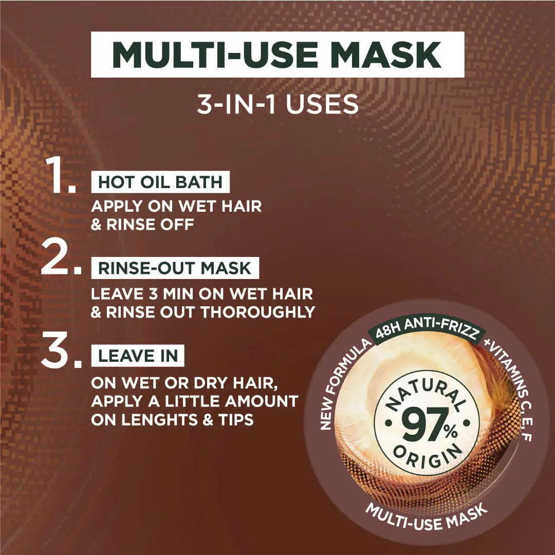 Garnier Ultra Doux Hair Food Smoothing Coconut & Macadamia 3-In-1 Hair Mask 390ml-10