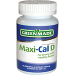 Green Made Maxi Cal D 72 Capsules Calcium And Vitamin D3 Supplement-1