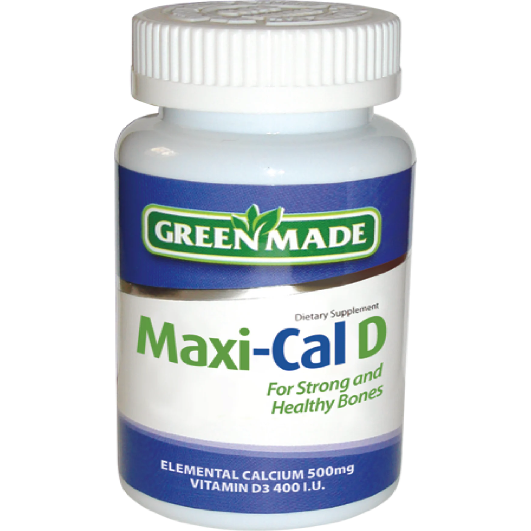 Green Made Maxi Cal D 72 Capsules Calcium And Vitamin D3 Supplement-1