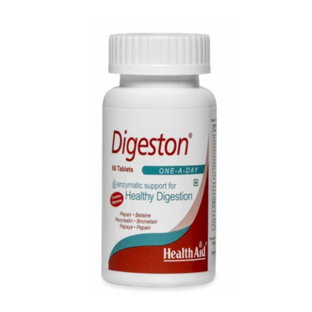 HealthAid Digeston Tablets 60 Tablets Vegan Digestive Enzyme Blend-1