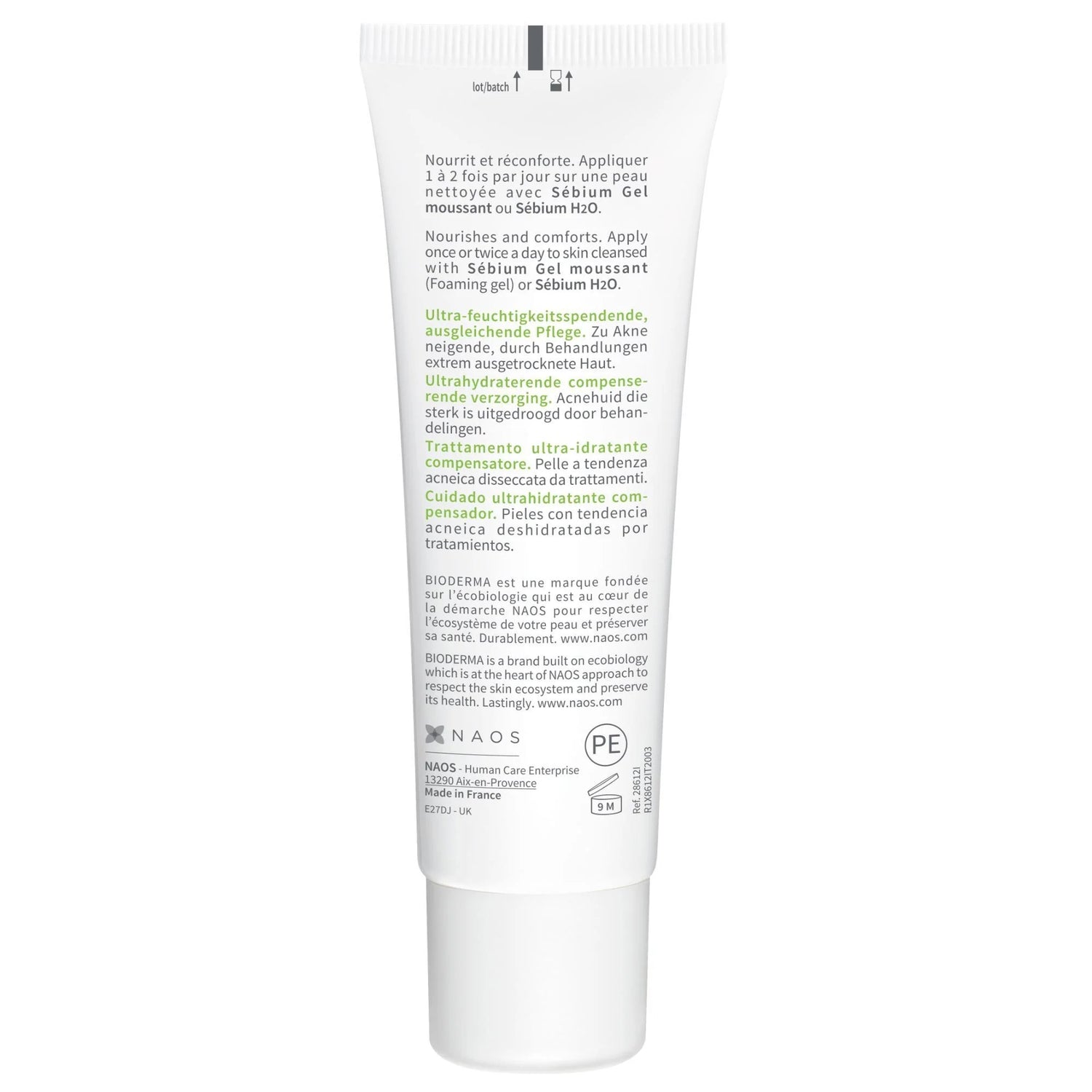 Bioderma Sebium Hydra 40ml – Intense Moisturizer