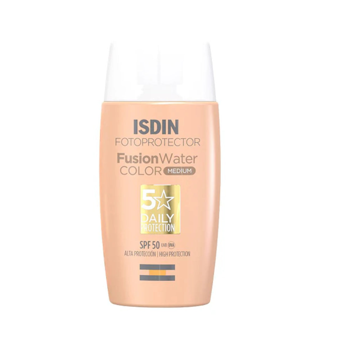 Isdin Fotoprotector Fusion Water Color Tinted Sunscreen SPF 50+ Medium 50 ml