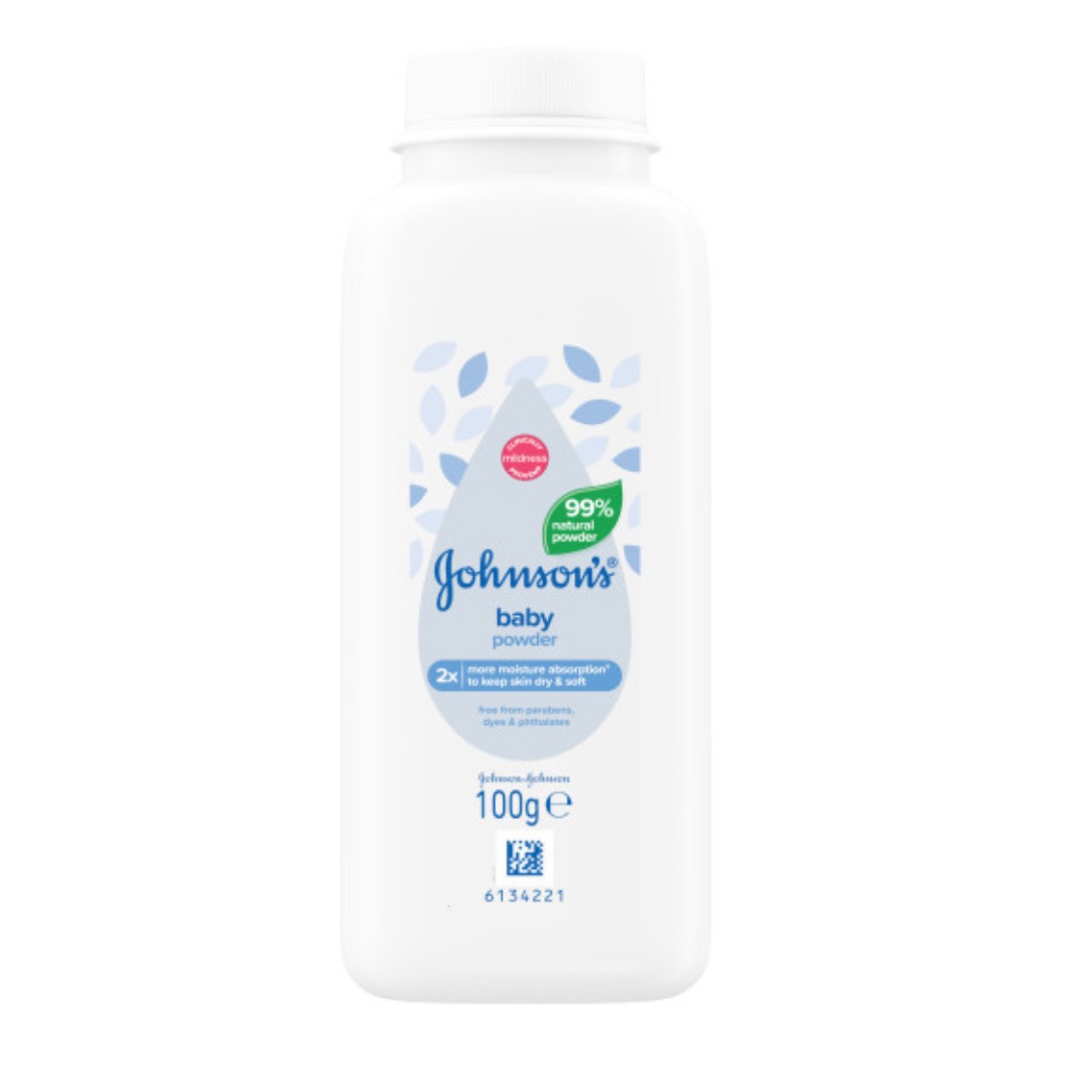 Johnson & Johnson Baby Powder 100G Talc Hypoallergenic Skin Care