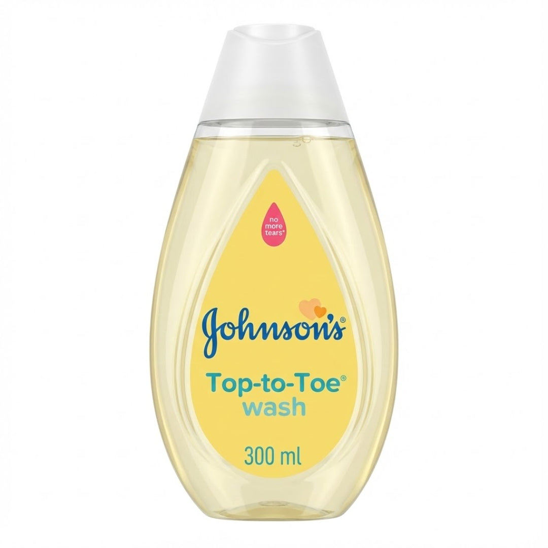 Johnson's Baby Top-To-Toe Wash 300ml Gentle Newborn Cleanser