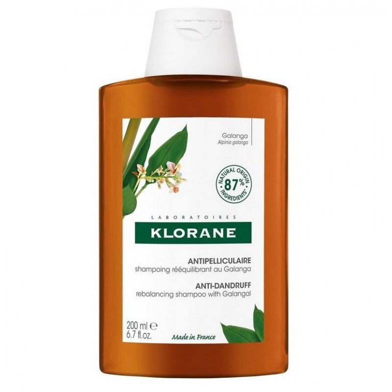 Klorane Anti-Dandruff Shampoo with Galangal 200 ml