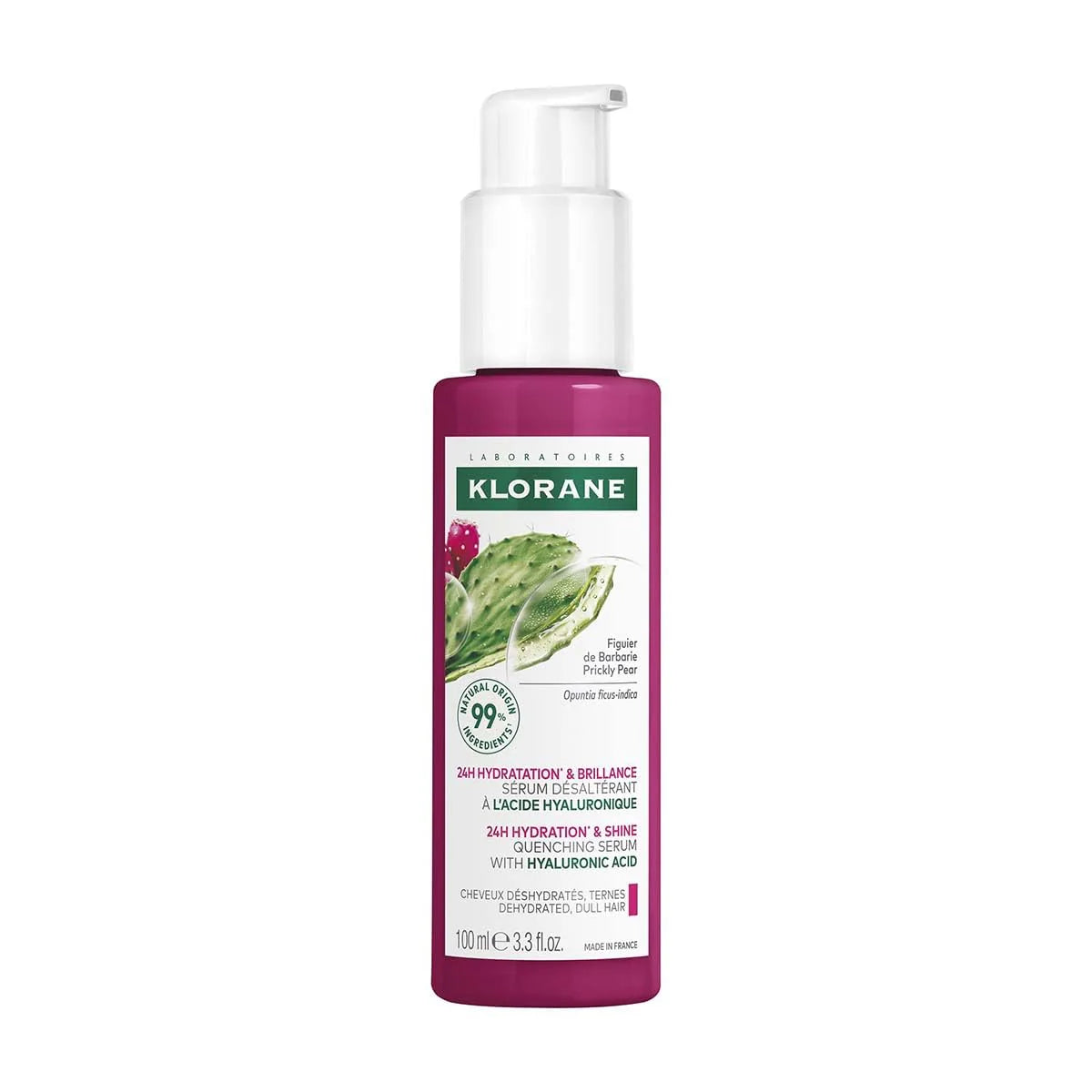 Klorane Quenching Serum with Prickly Pear & Hyaluronic Acid 100ml