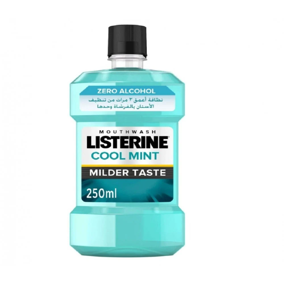 LISTERINE Zero Mouthwash 250 ml Alcohol-Free Fresh Mint
